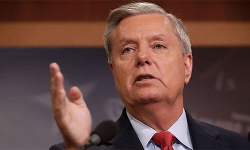 el senador republicano Lindsey Graham